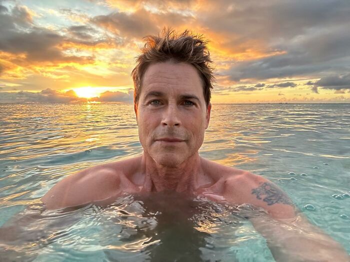 "Is He Holding His Stomach In?": Rob Lowe Shows Off His Stunning Body At Age 60