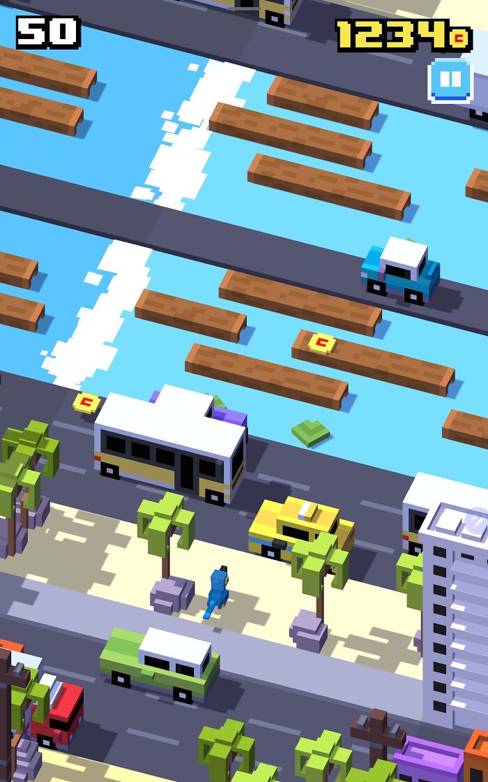 1234 Coins In Crossy Road