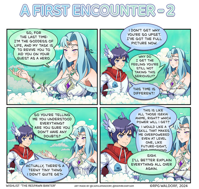 "A First Encounter": My Respawn Banter Comic (3 Pics)