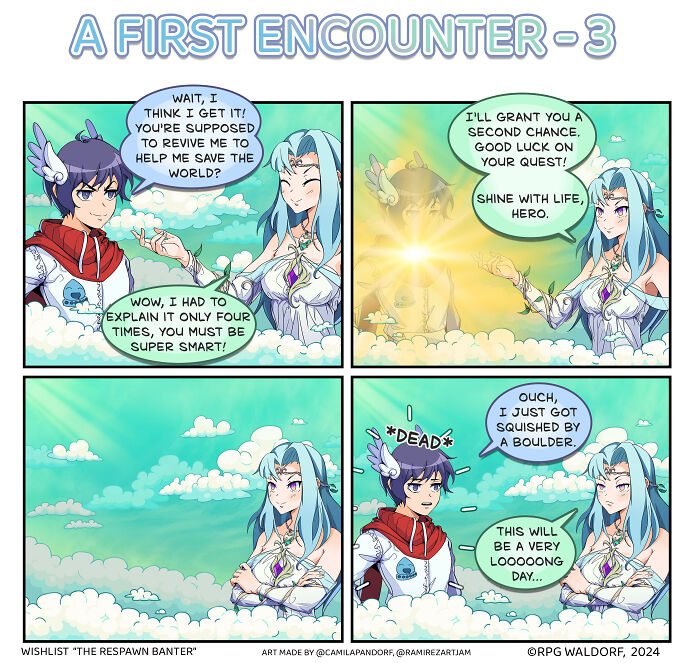 "A First Encounter": My Respawn Banter Comic (3 Pics)