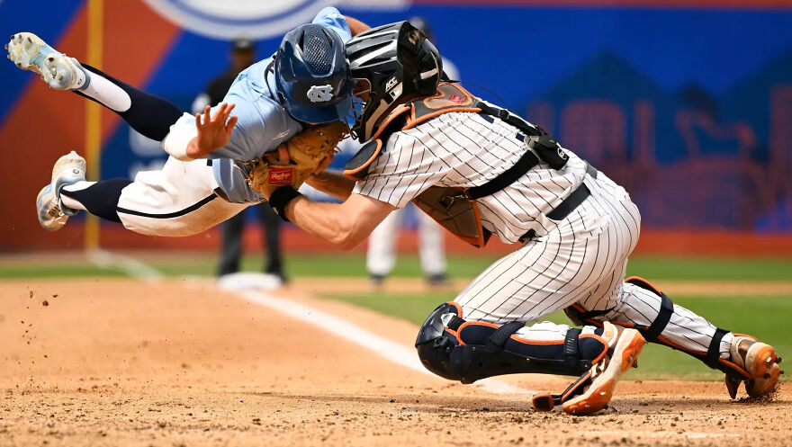 Silver In Baseball: "North Carolina V Virginia" By Eakin Howard