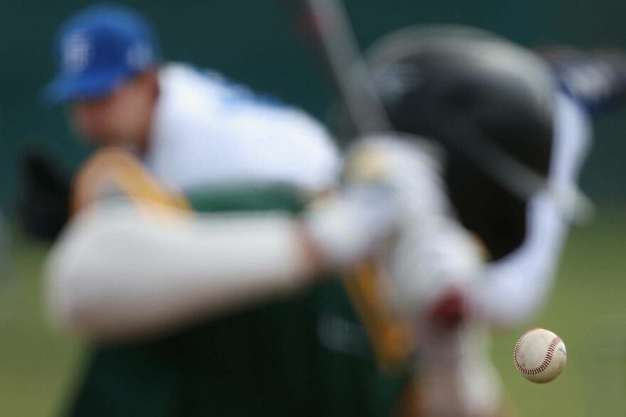 Bronze In Baseball: "Eye On The Ball" By Lachlan Cunningham