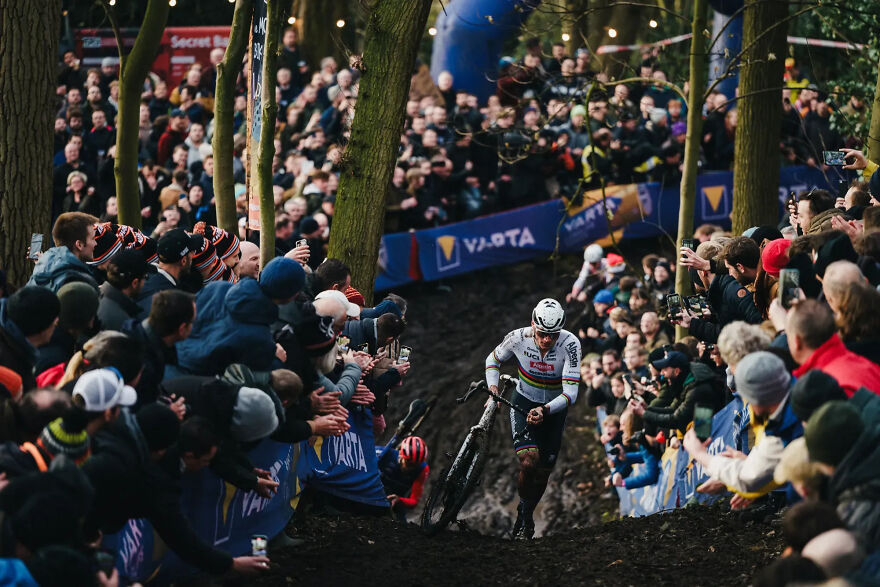 Silver In Cycling: "Mvdp At Gavere" By Gaëtan Flamme