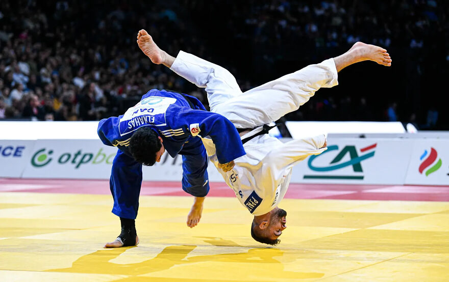 Gold In Martial Arts: "Upside Down" By Victor Joly