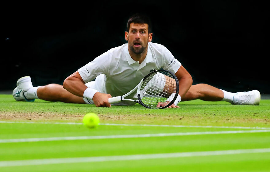 Gold In Tennis: "Marc Aspland - Tennis" By Marc Aspland