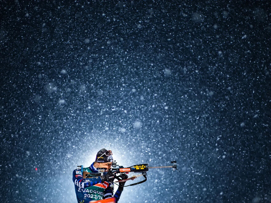 Silver In Winter Sports: "Snowfall" By Petr Slavik