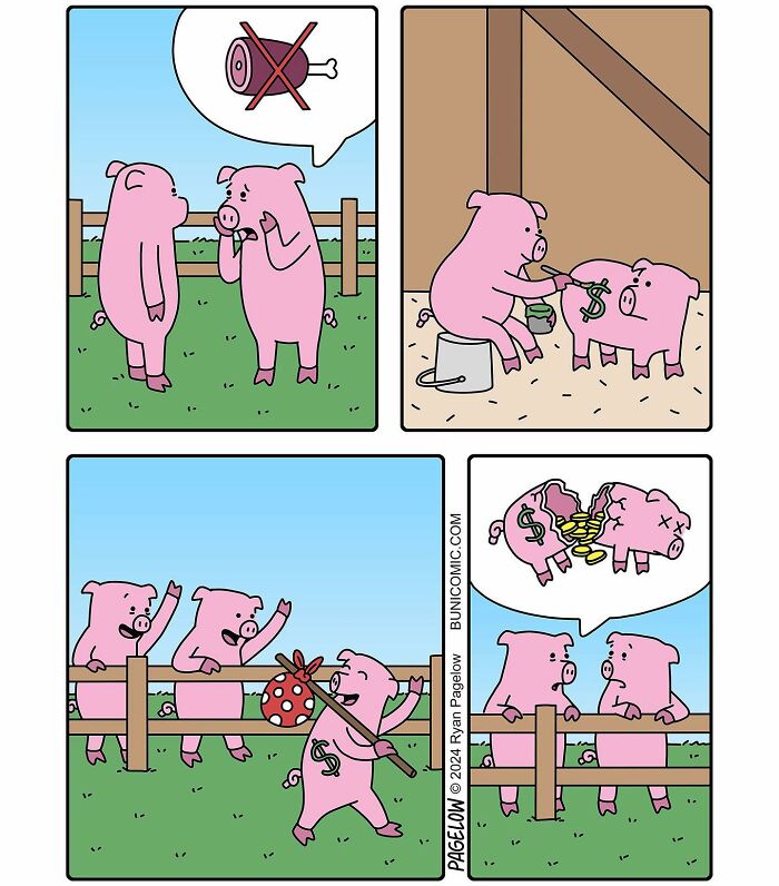 Artist Creates Cute Comics With Not So Cute Endings  30 New Pics  - 83