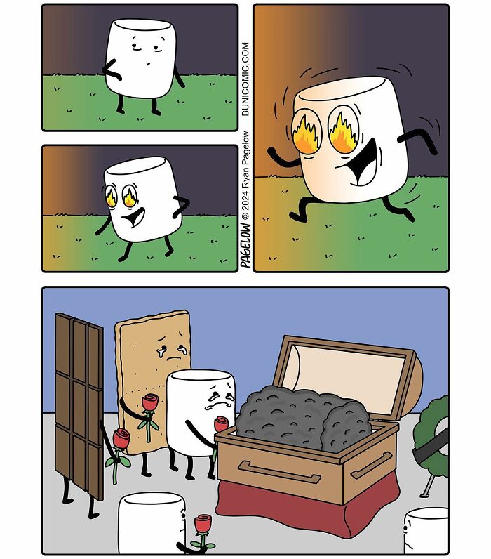 Artist Creates Cute Comics With Not So Cute Endings  30 New Pics  - 48