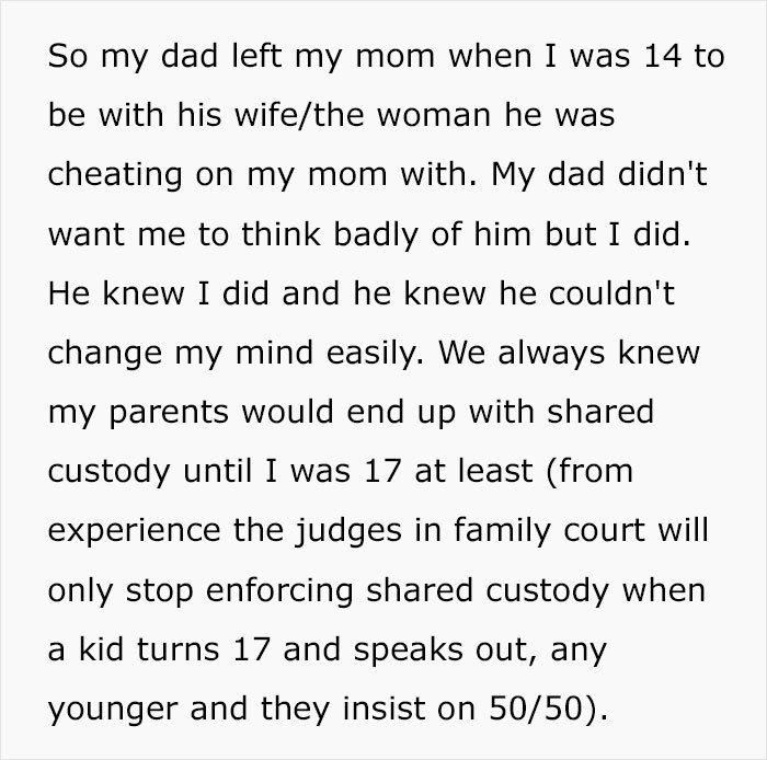 "[Am I The Jerk] For Shrugging When My Dad's Wife Told Me They Need All Of Dad's Money Right Now?"