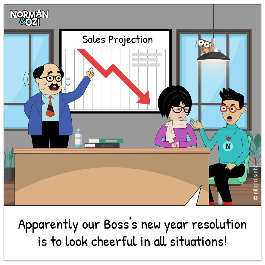 Boss’s New Year Resolution