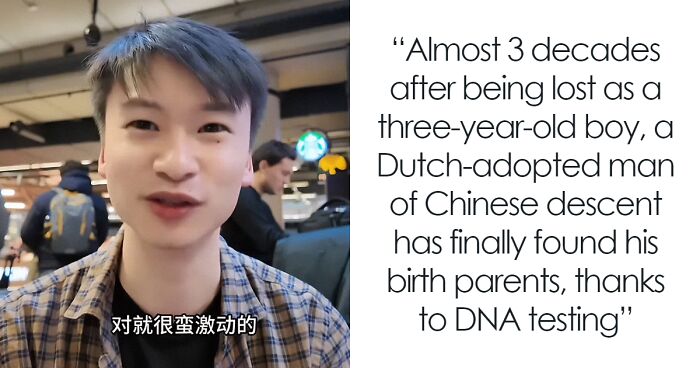 Adopted Man From China Reunites With His Birth Mom After A 12-Year-Long Search