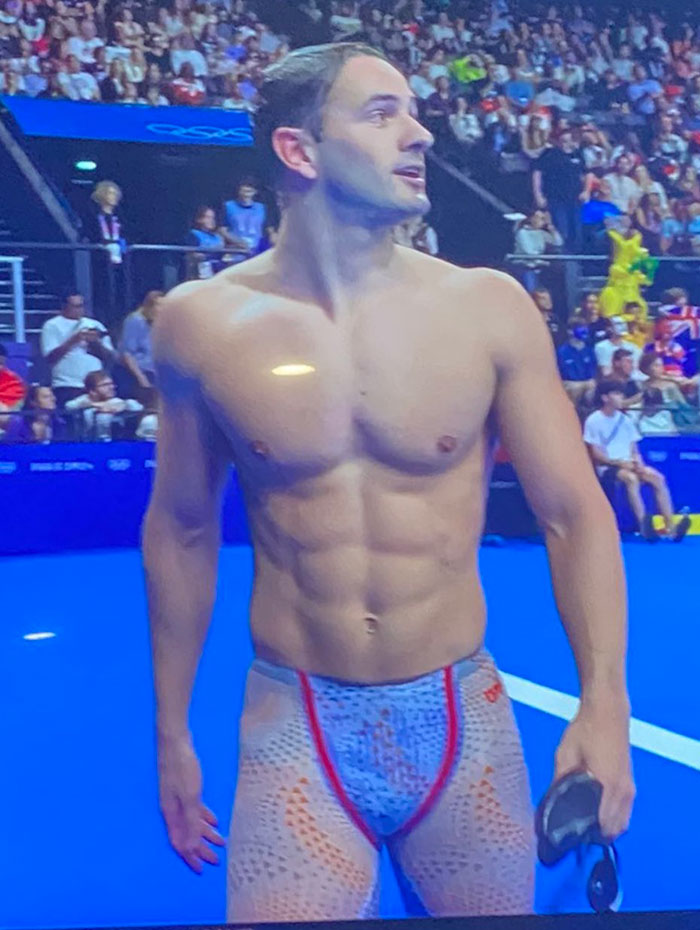 Dutch Swimmer Goes Viral For Super Revealing Trunks During 2024 Olympics: “Is This Legal?”