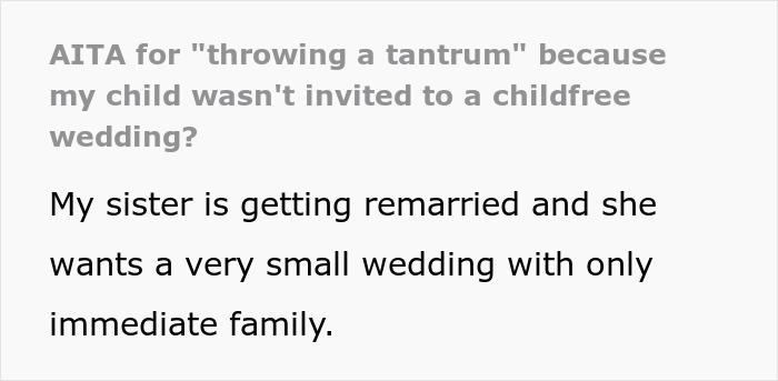 Woman Accused Of Throwing A Tantrum After Boycotting Sister’s Wedding Because Of Her Dumb New Rule