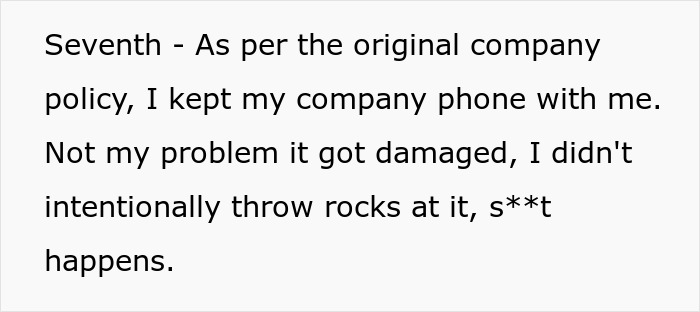 Employee Goes On Vacation And Doesn’t Take The Company Phone As Told, It Costs The Company $6K