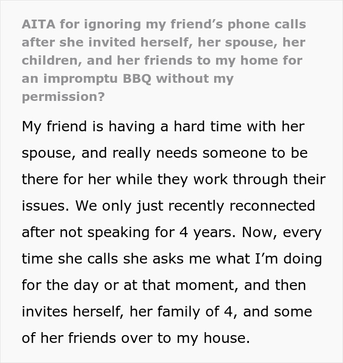 Woman Invites Herself To A Friend’s House To Throw A Party For Family And Friends, Gets Ghosted