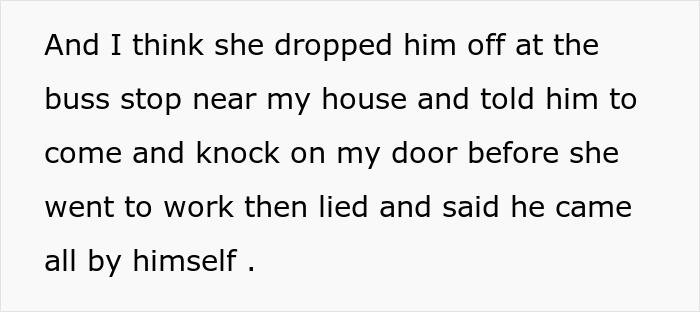 "God Is Watching": Woman Won't Take No For An Answer, Leaves Son At Friend's Doorstep