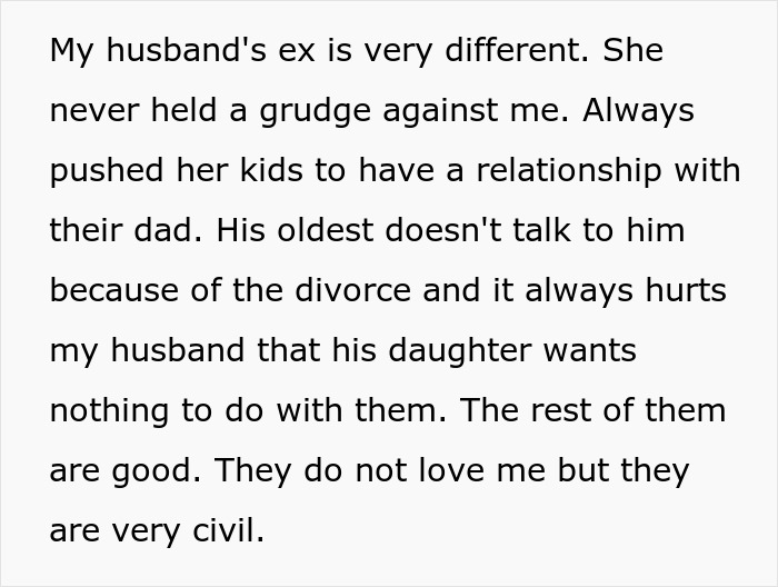 Woman Wonders Why Husband’s Stunning And Kind Ex-Wife Doesn’t Hate Her, As She Was Once His Mistress