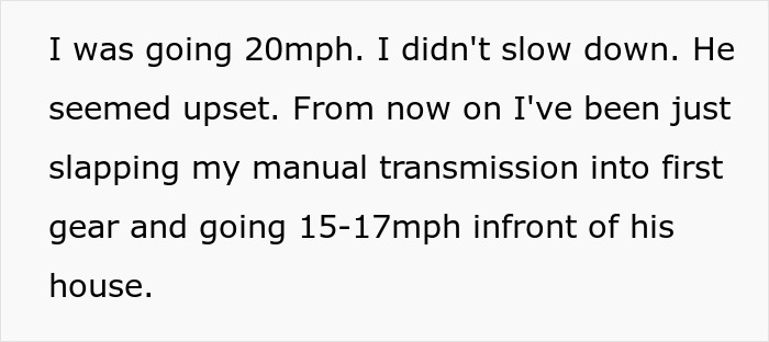 Person Is Livid After Seeing Constant Stop Signs, Gets Back At HOA Without Speeding