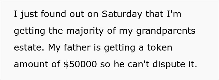 Guy Expects To Get Parents' Fortune, His Child Is In Two Minds To Tell Him He Won't Get Anything