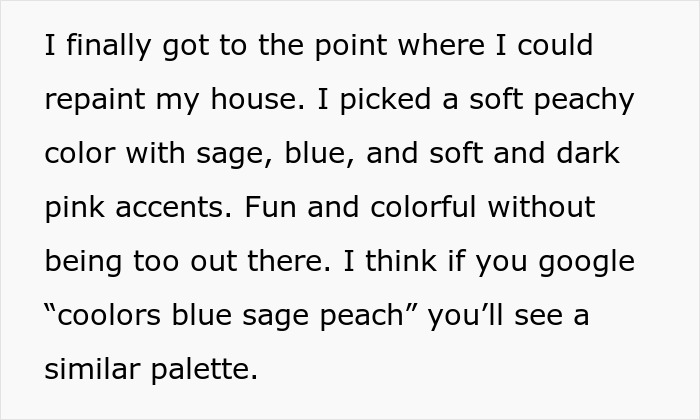 Homeowner Is Sick Of Neighbor's Complaints About Their Bright Color House, Tells Him To Get A Life