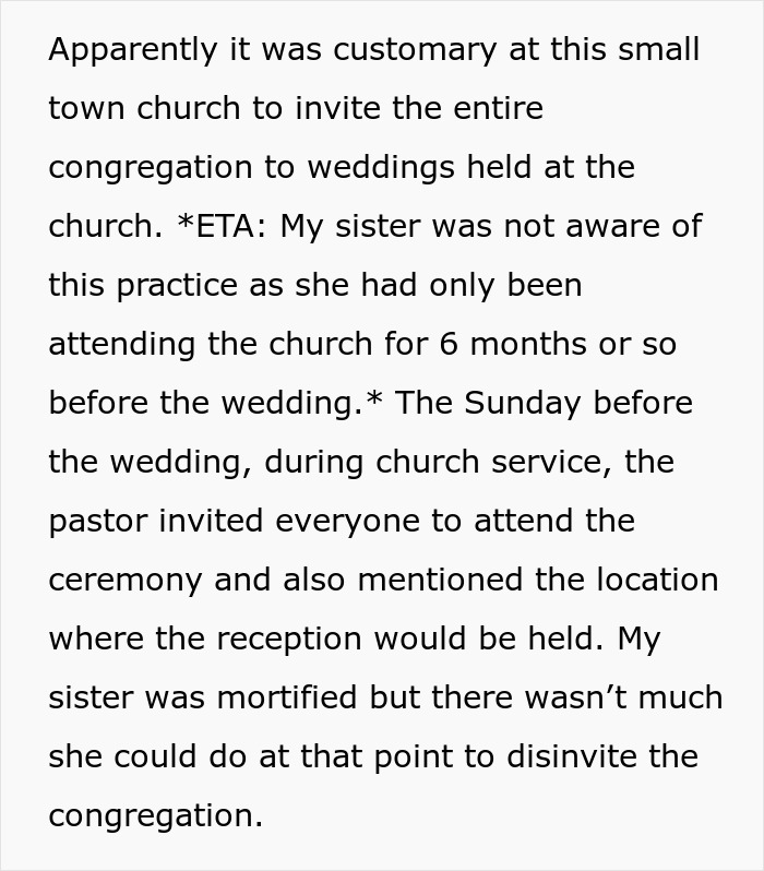 Bride Watches In Horror As 50 Strangers Wreck Her Wedding Buffet After Being Invited By The Pastor