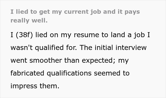 “You Absolutely Should Be Proud Of Yourself”: Woman Lies To Get A Job, Internet Applauds Her