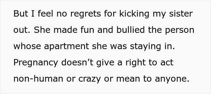 “Pregnancy Doesn’t Give You A Right To Act Non-Human”: Man Kicks Sister Out Of His Apartment