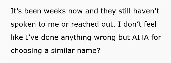 Couple Is Mad That Sis Named Newborn Similar To Their Daughter, She Calls Out Their Double Standards