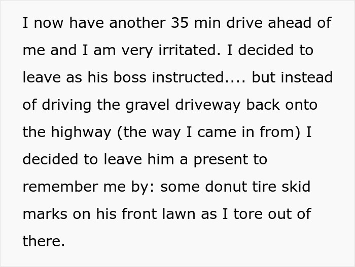 Person Drives 35 Minutes To A Job Interview Only To Get Ghosted, Leaves Boss A Surprise He Didn’t See Coming