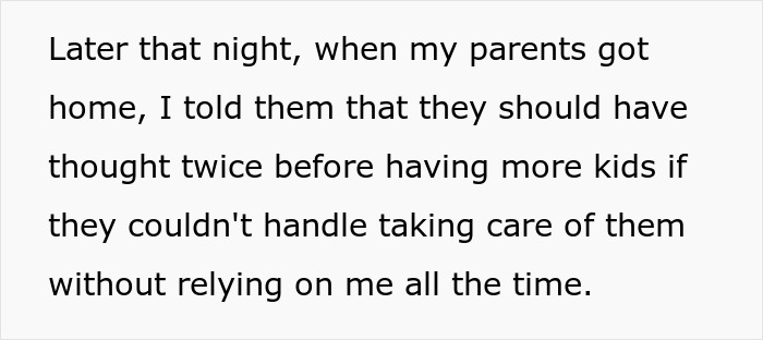 "AITA For Telling My Parents They Should Have Thought Twice Before Having More Kids?"