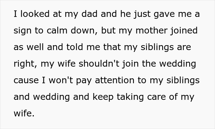 “I Thought It Was A Joke”: Guy Can’t Believe His Family Would Insult Disabled Wife Sleeping Upstairs