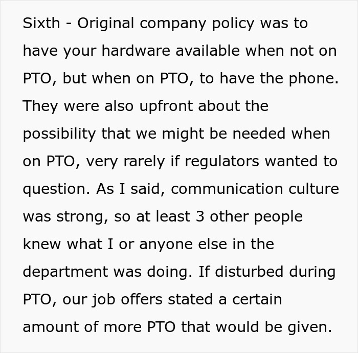 Employee Goes On Vacation And Doesn’t Take The Company Phone As Told, It Costs The Company $6K