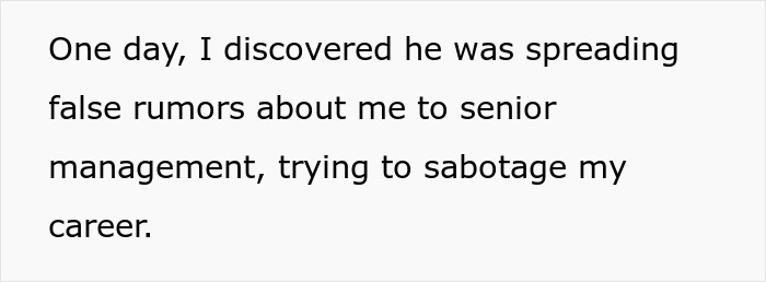 Man Gets In Trouble Because Of Coworker’s Rumors, Gets Revenge By Collecting Real Facts About Him