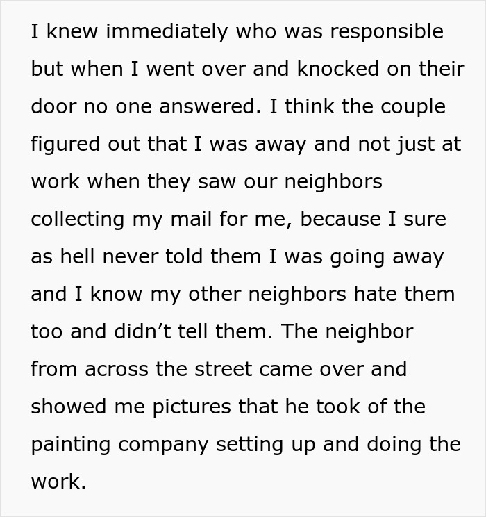 “Called The Police On Me”: Woman Shocked After Neighbors Paint Her House While She’s Away