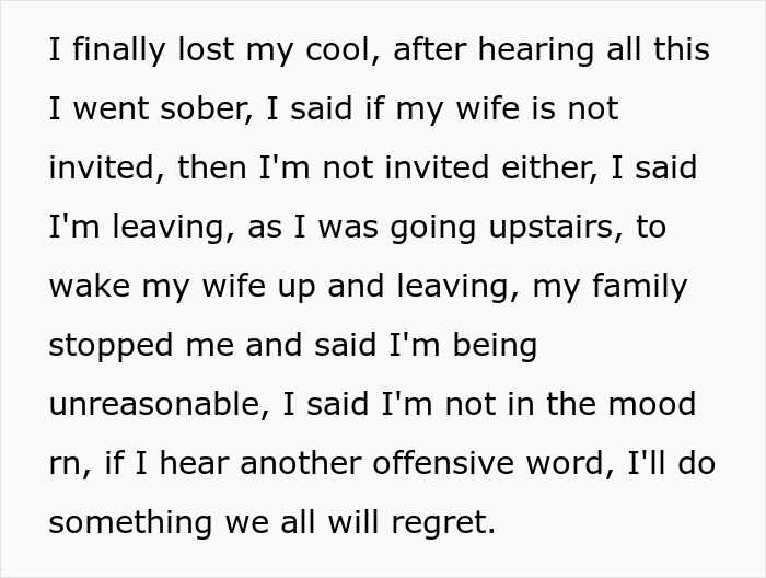 “I Thought It Was A Joke”: Guy Can’t Believe His Family Would Insult Disabled Wife Sleeping Upstairs