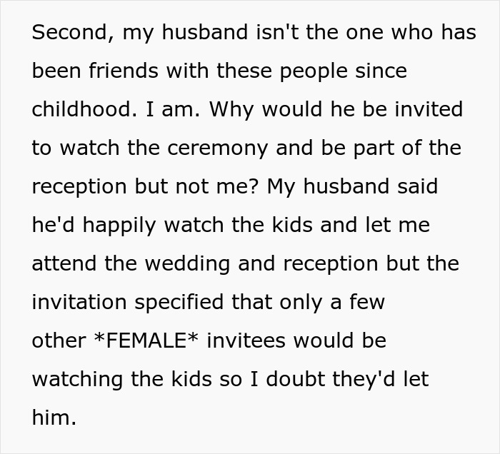 Wedding Guest Expected To Be A Free Babysitter, Uncovers The Real Reason They Wanted To Hide Her