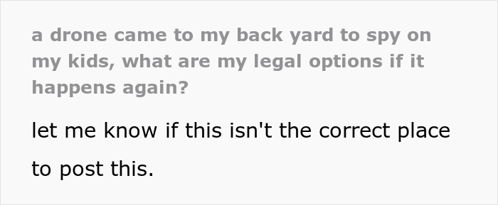 Creepy Stalker Uses Drone To Spy On Family With Small Kids, Guy Takes Matters Into His Own Hands