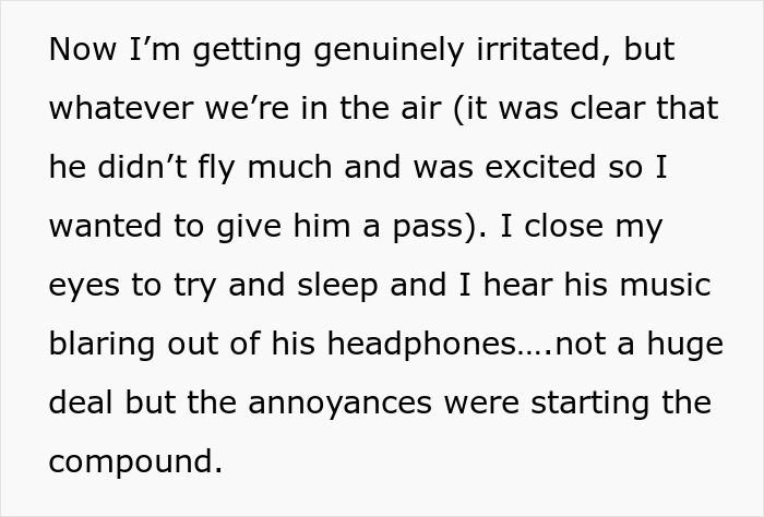 Stinky Guy Keeps Leaning On Woman During Flight, She Just About Starts Screaming At Him