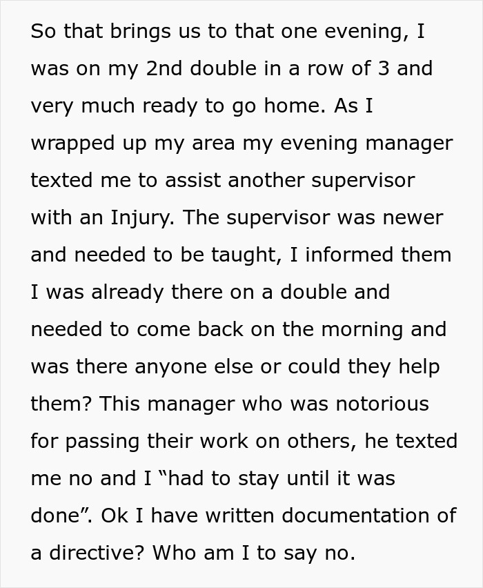 Supervisor Follows Orders To The Letter, Surprises Management With 24 Hours Of Overtime