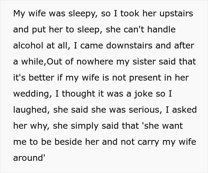 “I Thought It Was A Joke”: Guy Can’t Believe His Family Would Insult Disabled Wife Sleeping Upstairs