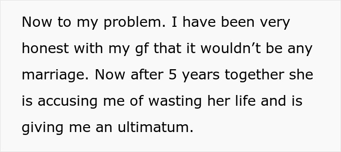 Guy Won't Remarry To 'Help' The Wife He Cheated On, His Girlfriend Of 5 Years Is Fed Up