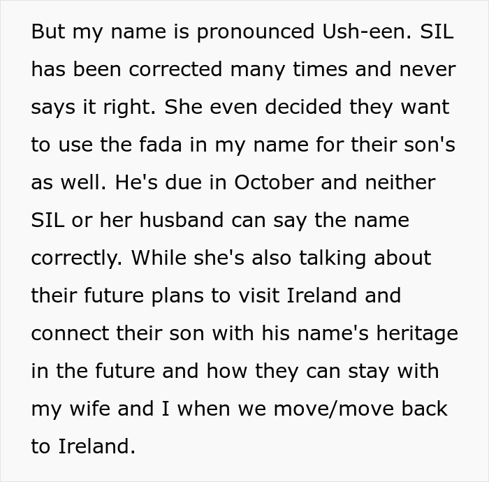 Woman Feels BIL Is Ungrateful When She Wants To Name Baby After Him, He Asks Her To Say It Right