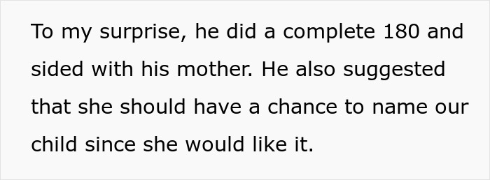 Man Sides With His Mom Instead Of Wife On Their Daughter’s Future Name, Wife Won’t Stand For It