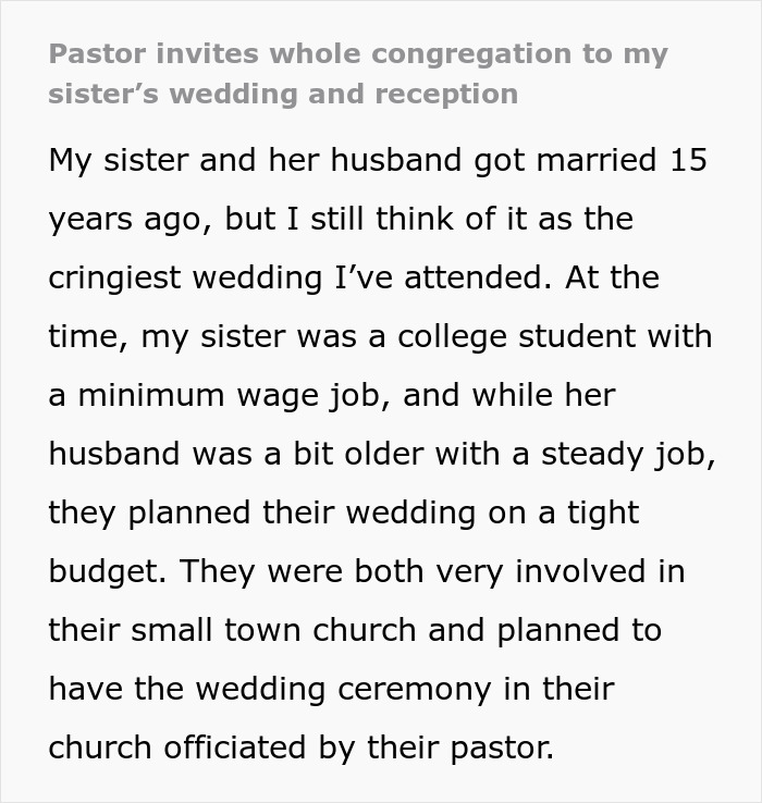 Bride Watches In Horror As 50 Strangers Wreck Her Wedding Buffet After Being Invited By The Pastor