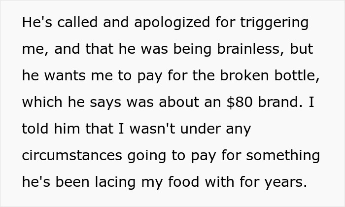 “He’s Been Lacing My Food For Years”: Former Alcoholic GF Explodes As BF Used Vodka For Making Sauce