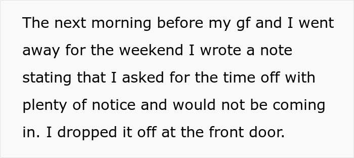 Guy Laughs In Boss’s Face After She Changes Her Mind About His PTO, Gets Fired