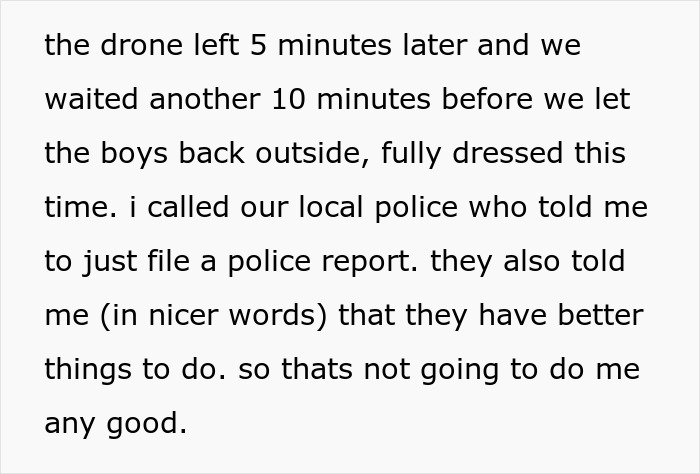 Creepy Stalker Uses Drone To Spy On Family With Small Kids, Guy Takes Matters Into His Own Hands