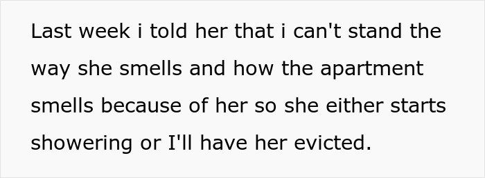 Woman’s Showering Habits Become A “Biohazard”, Roommate Gets Her Evicted