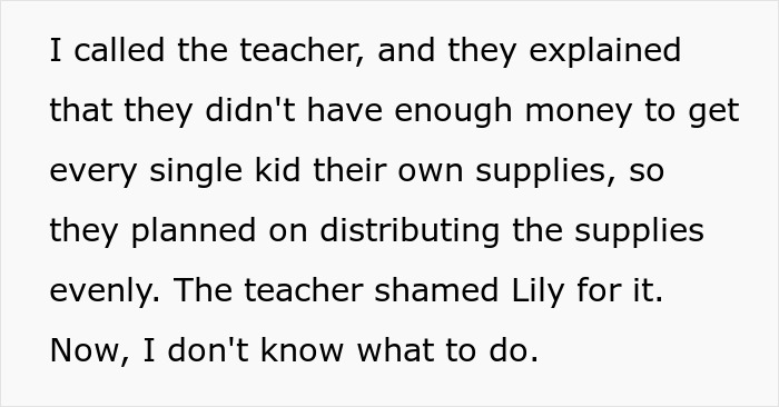 “I Basically Wrote Her Name On Everything To Prevent Theft”: Daughter Shamed, Mom Calls Teacher