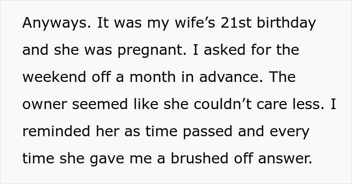 Guy Laughs In Boss’s Face After She Changes Her Mind About His PTO, Gets Fired